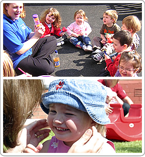 Staff at Abacus Day Nursery